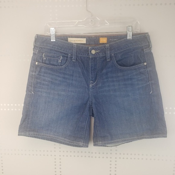 Anthropologie Pilcro and The Letterpress Fit Stet Denim Shorts SZ 26 - Picture 2 of 6